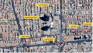 شقة للبيع فرصة استثمارية نادرة قرب ابراج السادس