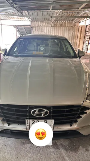 هيونداي سوناتا خليجي 2023 خليجي لون شمباني مميز رقم اربيل باسم شركه احمد جوهر نص فول كفاله عامه عدا