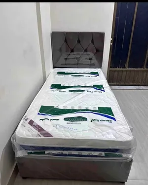 New single beds with mattress or without mattress at low price in jeddah