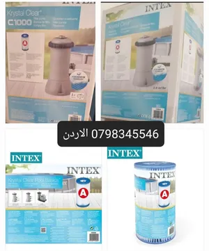 خرطوشة أو حشوة فلتر مسبح من نوع (أ) من علامة إنتكس خراطيش فلتر مسبح من نوع (Type A) من شركة Intex Kr
