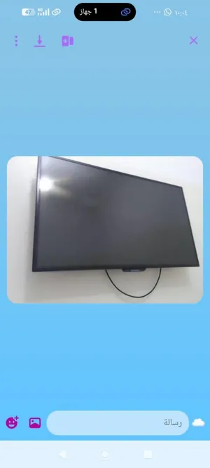 شاشه 42  مستعمله داو في حاله ممتازة