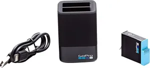 شاحن ثنائي  gopro-+ بطارية هيرو 8 / هيرو 7 / هيرو 6