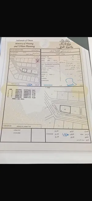 سكني تجاري المضيبي الدوح مساحة400متر