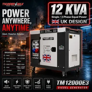 12Kw Generator Diesel Engine 3 Phase