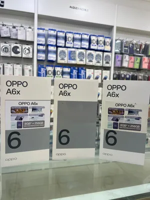 موبايل oppo A6X متوفر لدى القزعة موبايل
