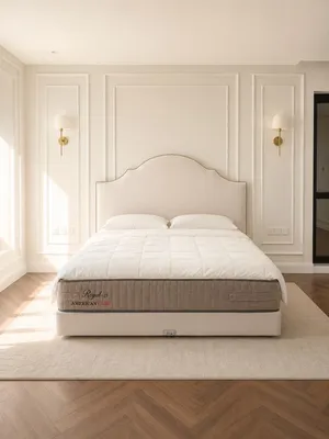 Curtains and a sofa and Bed and wardrobes. عرض خاص لفتره محدوده: يصل الي40% عند شراء