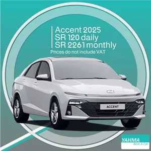Hyundai Accent 2025 for rent in Jeddah - Free Delivery for monthly rental