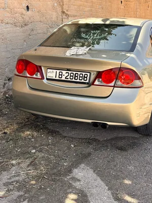 هوندا سيفك 2008 فحص كامل رقم مميز ممشى 180 الف ترخيص طويل تم عمل صيانة كاملة لا ينقصها شيء
