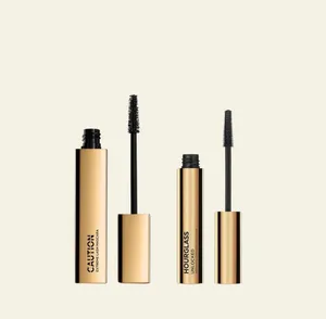 طقم ماسكارا اورجلاس الاصلي HOURGLASS UNLOCKED + CAUTION MASCARA DUO (Original USA)