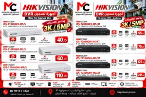 أجهزة تسجيل Hikvision بتقنيات متطورة وأسعار منافسة Mini DVR بألوان الأسود والأبيض بأفضل الأسعار