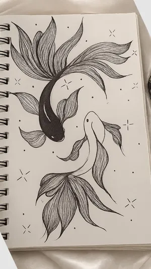 لوحة طبيعة مرسومة يدويًا 20×30 سم