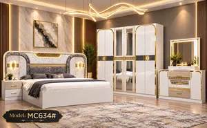 طقم غرفة نوم 6 قطع مع مراتب طبية BED ROOM SET 6 PCS WITH MEDICAL MATTRESSS