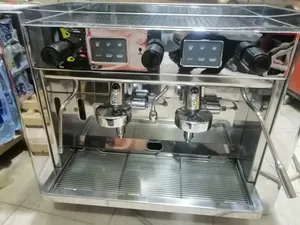 ماكنة قهوة اسبرسو إيطالية احترافية  ماكي قهوة اسبرسو ستيم ماكينة قهوة اسبرسو ستيم شغالة  100٪