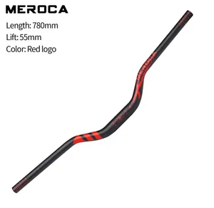 MEROCA Bicycle Handlebar (55mm lift and 780mm length)