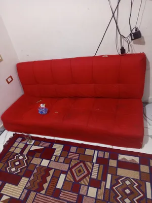 كنبه سرير حمرة خشب حلو