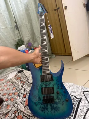 Ibanez GRGR221PA-AQB GIO Series + Orange Crush 20RT Amplifier