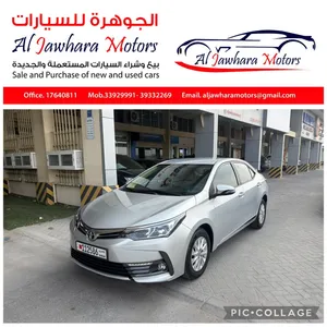 تويوتا كرولا XLi 2.0 موديل 2019