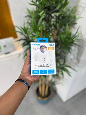 Anker Ultra-Fast Charging 20W Wall Charger – USB-C & USB-A, with USB-C Cable