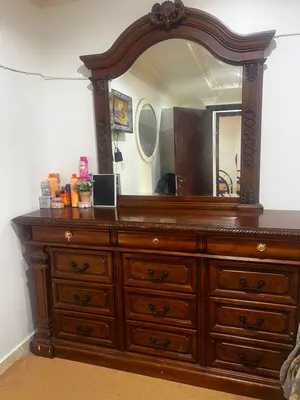 mirror and storage space