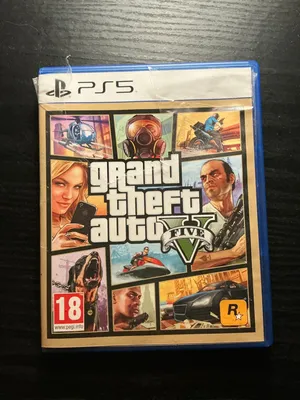 لعبة gta 5 للبيع نسخة سوني 5 جديدة
