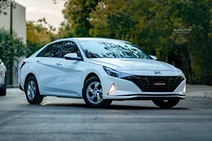 Hyundai Elantra 2023 White  Low Mileage  Full Insurance  Bahrain Spec  BD 6,250 Neg.