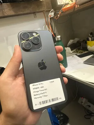 iPhone 15 Pro 128GB – Black Titanium