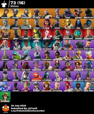 Fortnite Accounts and Characters for Sale in Abu Dhabi