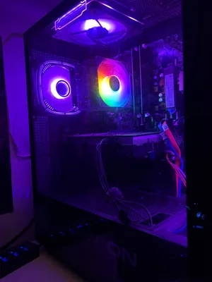 بيسي قيمنق مستعمل + شاشه DELL 60FPs مع سماعه هايبر اكس كلاود 2 مع المايك حق سماعه كلشي بحاله ممتازه