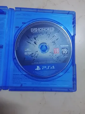 ps4 cd  DISHONORED DEATH OF THE OUTSIDER