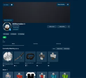 Roblox Account 12k+ Spent on Account 10+ Avatars (CAN CHANGE PRICE )