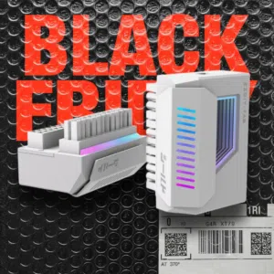 ezdiy fab shield 24 pin angle adapter  ادابتر محول A-RGB ابيض