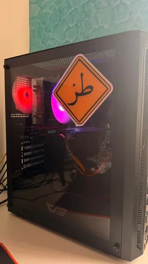 كمبيوتر جيمنج للبيع فقط شبه جديد ومعا كرتون المواصفات ف الوصف تحت