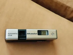 كاميرا أنتيك ألمانية 1975-1978 Agfamatic 2008 tele pocket بحالة ممتازه بتشتغل من غير بطارية