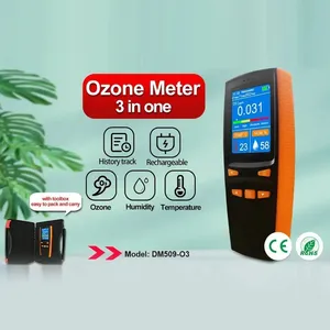 Ozone meter, temperature,humidity level , history track device