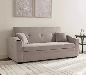 Sofa bed-صوفا بيد ثلاثية تتوسع لتخت استوراد من الامارات