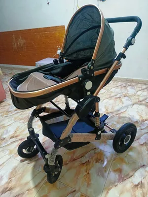 عربة أطفال ماركة Belecoo و سلة موسى