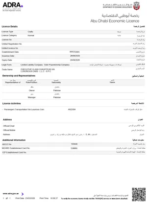 OLD BUSINESS LICENSE FOR SALE