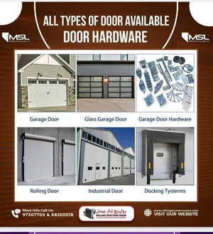 industrial door & Rolling shutters new repairing garage door sectional overhead door setting service