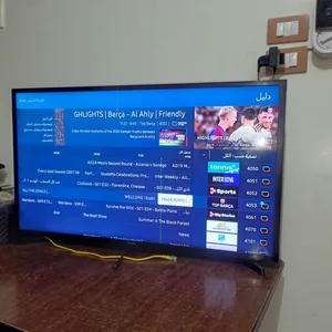شاشة Samsung 40 T5300 Full HD بحالة ممتازة، تعمل بكفاءة وجاهزة للاستخدام، ومعها الكرتونة الأصلية.