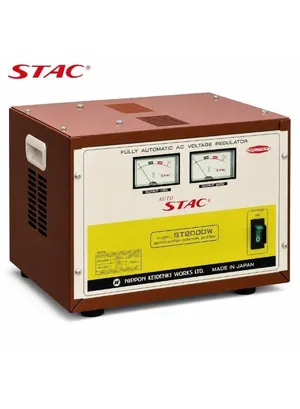 منظم ومحول كهرباء 2000 واط STAC ياباني