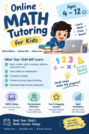 private math tutor / مدرس رياضيات خاص