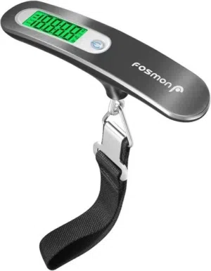 Digital Luggage Scale @ جهاز قياس وزن حقيبة السفر  ماركة FOSMON العالمية
