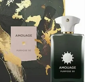 Amouage Purpose 50 100 ml عطر مفتوح بحالة ممتازة