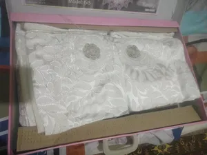 بيع جاء شفط كهربائي ومفرش مكنسه كهربائيه جديده وفستان فرح هاند ميد مع الطرحه والبدي التل الطبقتين