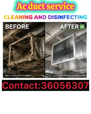 AC duct cleaning and disinfecting