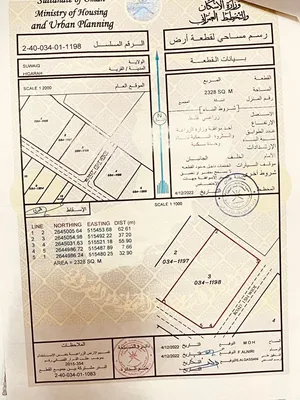 أرض زراعيه سكنيه للبيع