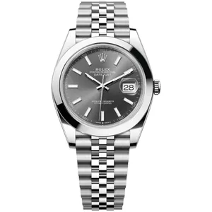 Rolex Datejust 41mm Dark Rhodium Index Dial 2026