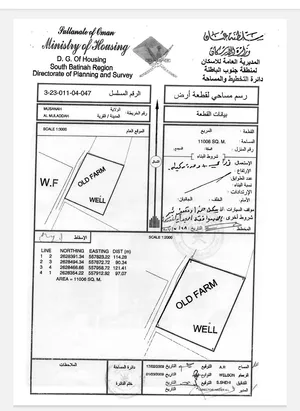 ارض زراعية بالمصنعة وبموقع ممتاز
