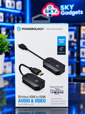 Brand New Powerology Wireless HDMI in Oman  Plug & Play