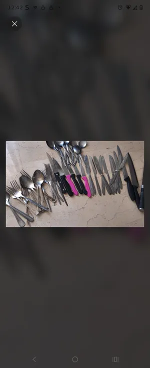 Large Assorted Kitchen Cutlery Lot (Spoons, Forks & Knives)